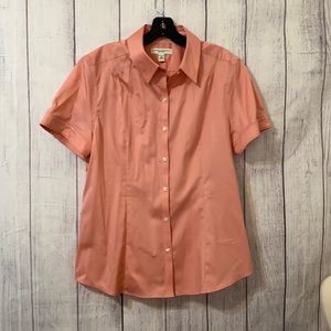 Banana Republic non iron stretch size 14 top